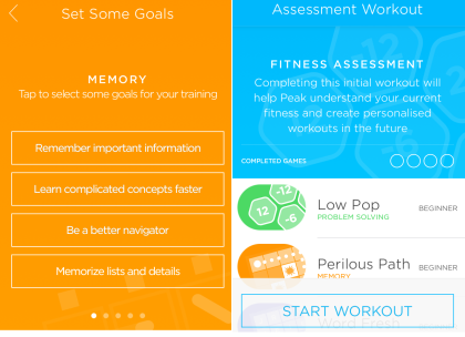 Setting Up Golas For Brain Training