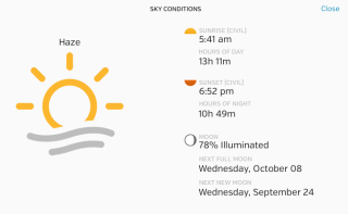 Sky Conditions