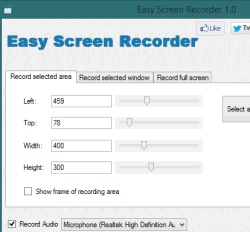 Easy Screen Recorder