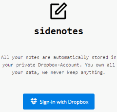 sidenotes chrome extension