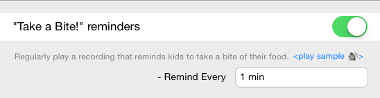 Enable Reminder