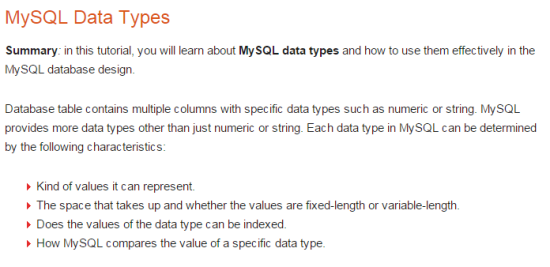 MySQL Tutorial