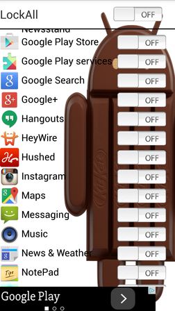 app locker apps Android 5