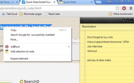 offline note taking extensions chrome 1