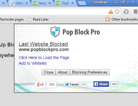5 Up Blocker Extensions For