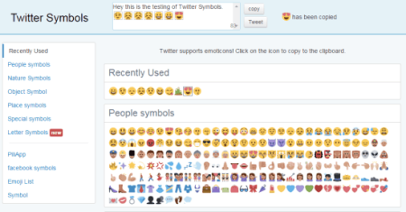 5 Free Websites to Get Twitter Symbols