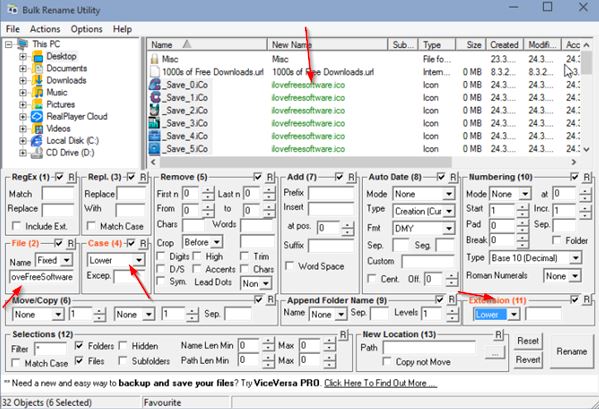 file renamer basic windows 10