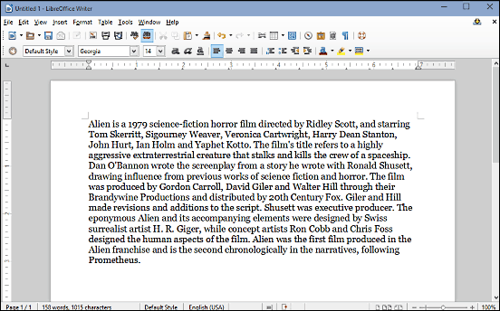 libreoffice writer