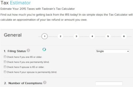 taxbrain calculator