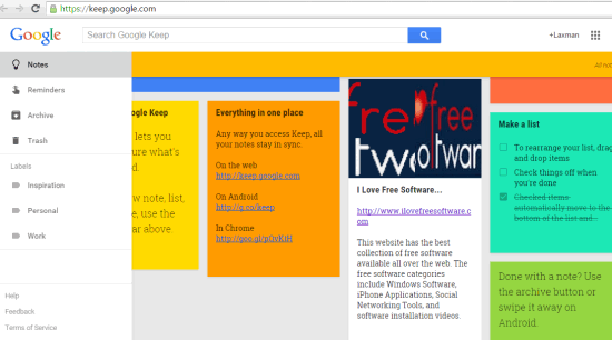 Google Keep