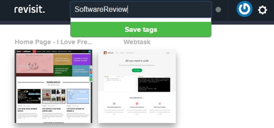 Revisit Add Tags