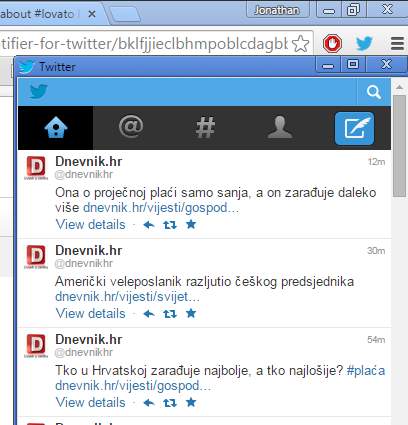 twitter notifier extensions chrome 2