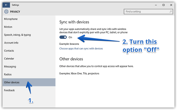 disable-apps-from-syncing-info-with-devices-in-windows-10