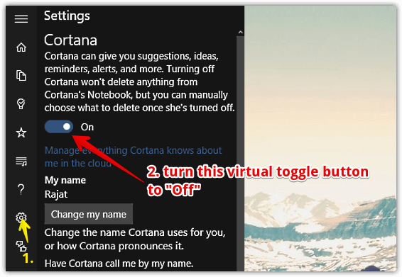 How To Disable Cortana In Windows 10 6319