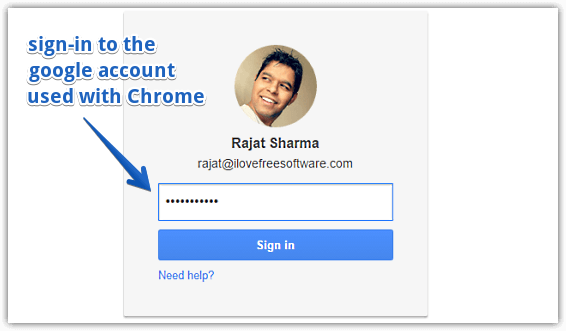 access google account