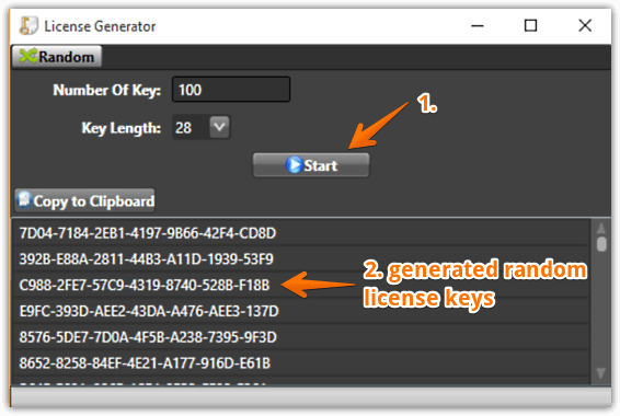 Free Random License Key Generator Software 6697