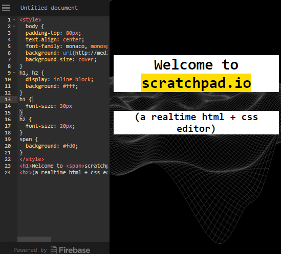 Scratchpad