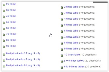 play multiplication games