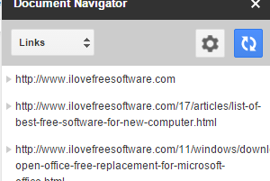 Document Navigator