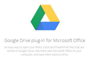 Google Drive plug-in for Microsoft Office