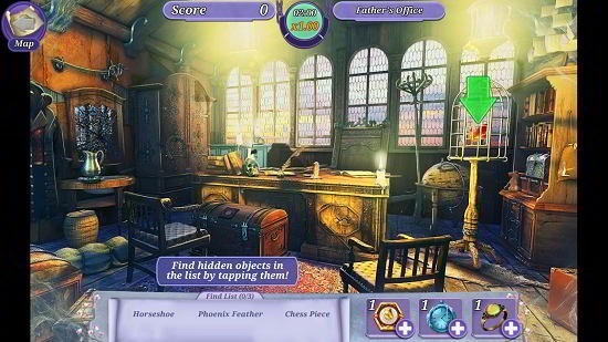 Cursed Kingdoms hidden object levels