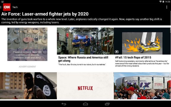 news apps android 5