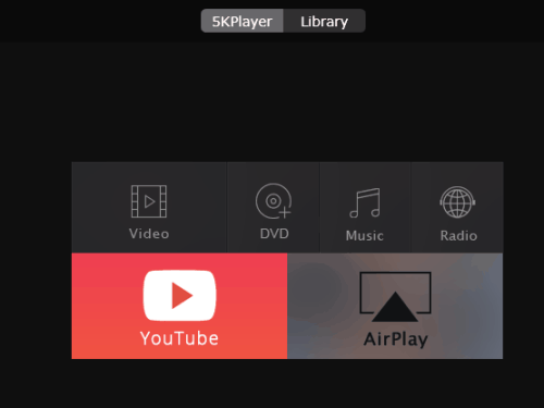 5KPlayer tab