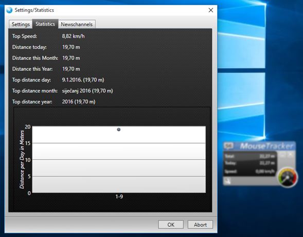 mouse distance tracker software windows 10 2