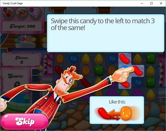 Candy Crush Saga tutorial