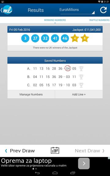 lottery result checker apps android 3