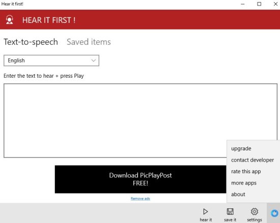 speech to text app windows