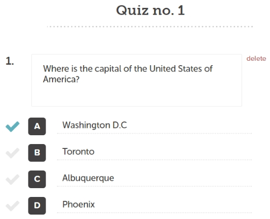 free online quiz maker