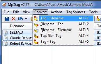 mp3tag rename files