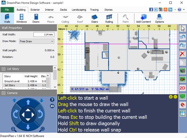 Floor Plan Design Software Windows - Tutorial Pics