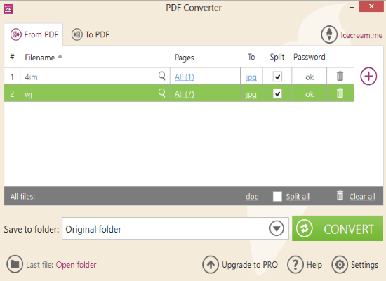 Icecream PDF Converter