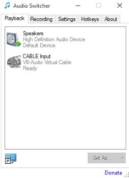 audio switch software