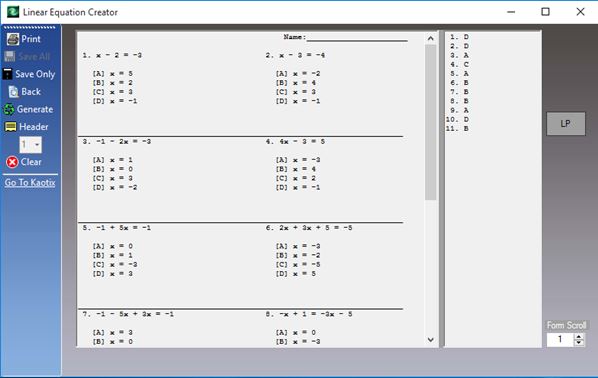 4 Worksheet Generator Software For Windows 10