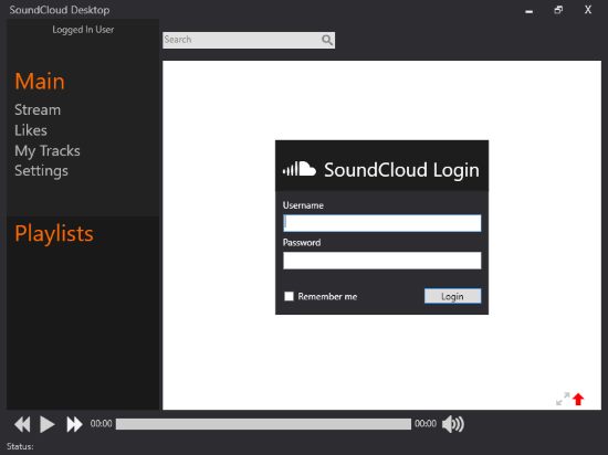 soundstreamer login