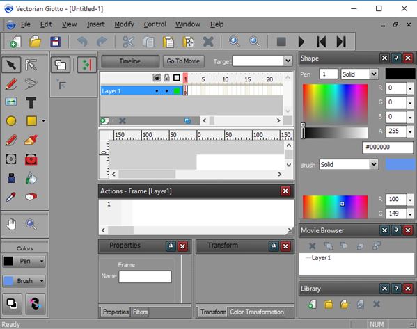 Flash editor. Vectorian Giotto программа для анимации. Soft creator. Create Soft.