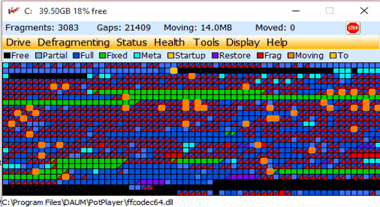 DISK DEFRAGMENT TOOL