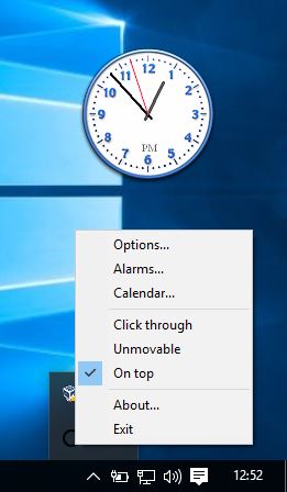 desktop clock widget software windows 10 1