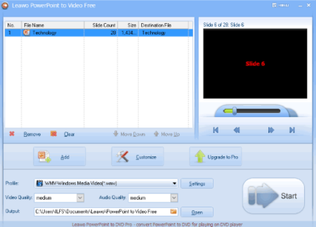 powerpoint presentation to video converter software free download