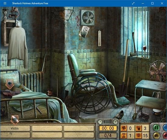 Sherlock Holmes Adventure Free search mode