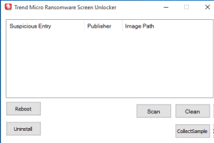 Trend Micro Ransomware Screen Unlocker