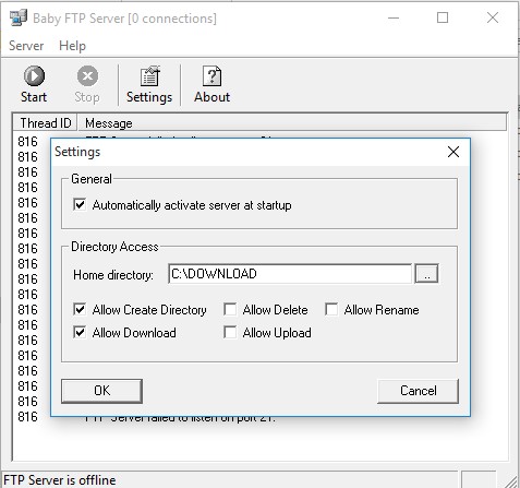 ftp server software windows 10 3