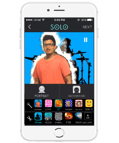 selfie video camera app