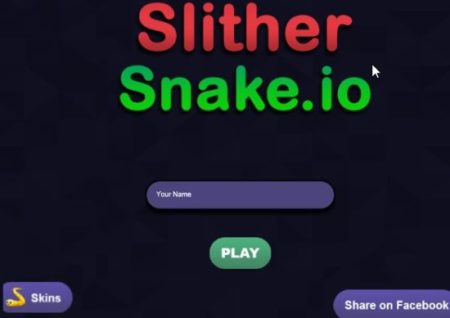 slither snake.io home