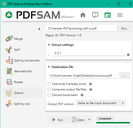 pdfsam software