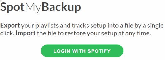 login with spotify