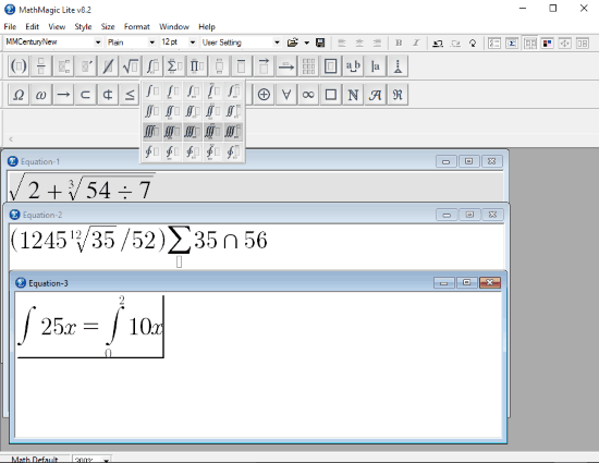 math equation editor